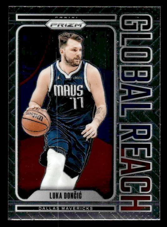 2024-25 Panini Prizm #8 Luka Doncic Global Reach