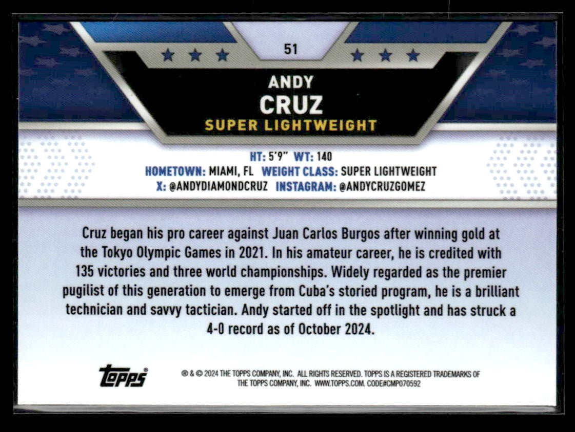 2024 Topps Chrome #51 Andy Cruz