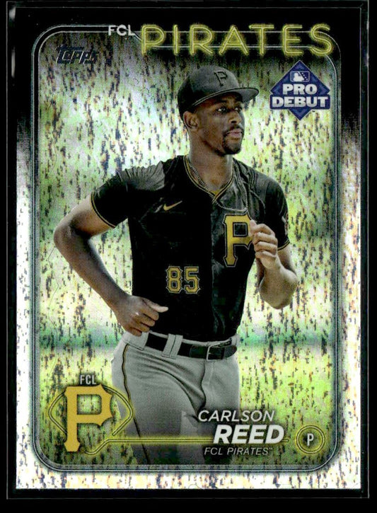 2024 Topps Pro Debut #PD-193 Carlson Reed Sparkle Foil #/175