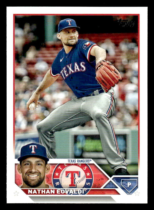 2023 Topps #341 Nathan Eovaldi