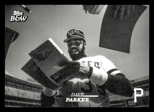 2024 Topps Black & White #81 Dave Parker