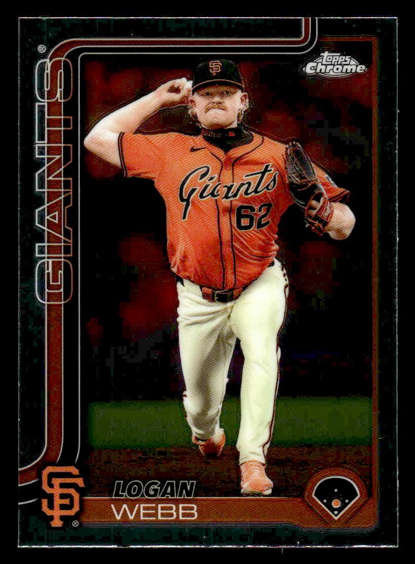 2025 Topps Chrome #296 Logan Webb