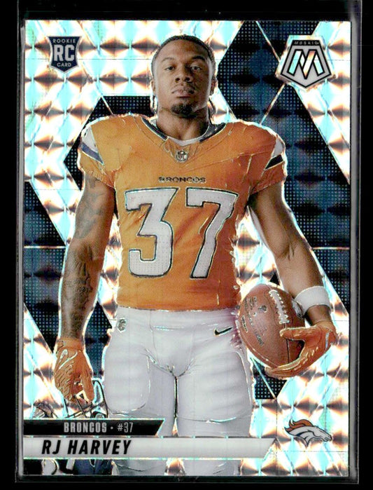 2025 Panini Mosaic #284 RJ Harvey Silver