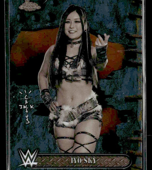 2025 Topps Chrome WWE x Cactus Jack #53 IYO SKY