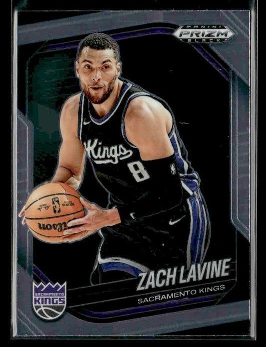2024-25 Panini Prizm Black #53 Zach Lavine