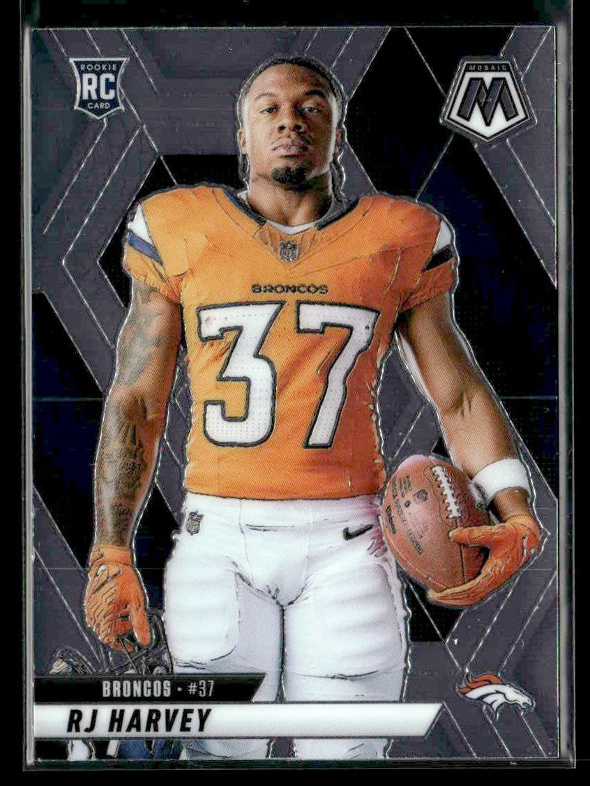 2025 Panini Mosaic #284 RJ Harvey Mosaic