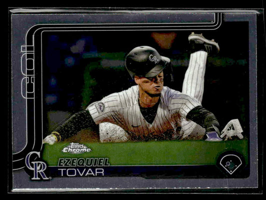 2025 Topps Chrome #154 Ezequiel Tovar