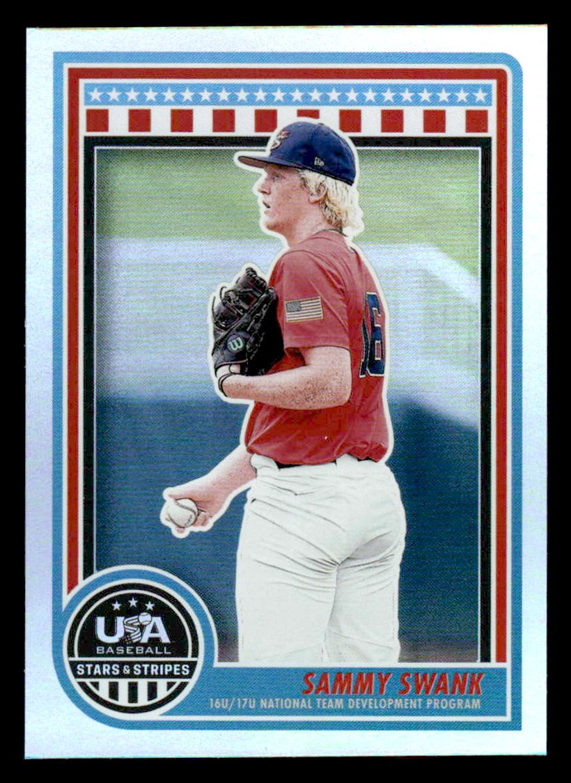 2025 Panini Stars and Stripes USA Baseball #146 Sammy Swank