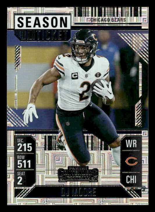 2024 Panini Contenders Football Mojo #18 DJ Moore