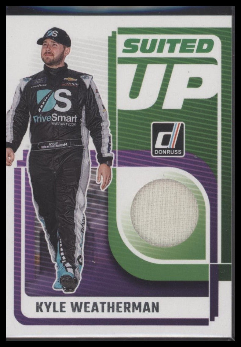 2025 Donruss #SU-KWT Kyle Weatherman Suited Up Swatches