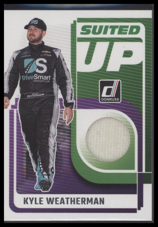 2025 Donruss #SU-KWT Kyle Weatherman Suited Up Swatches