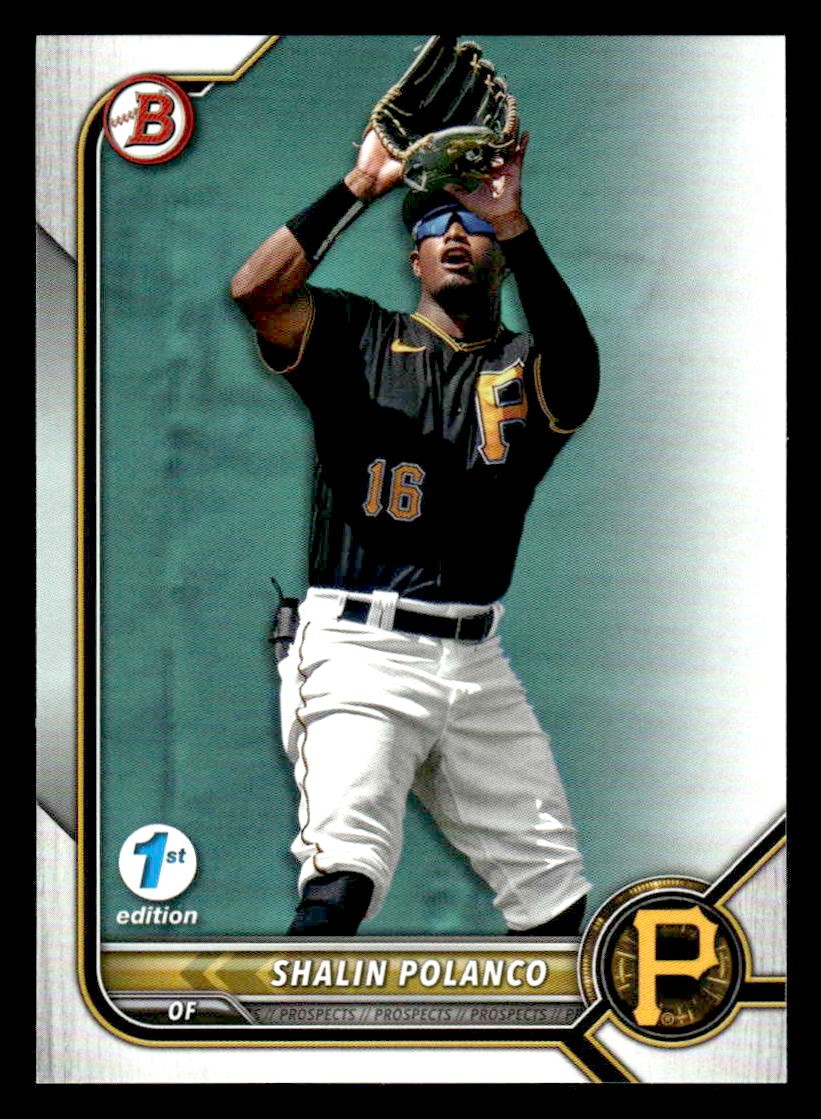 2022 Bowman Draft 1st Edition #BD-162 Shalin Polanco