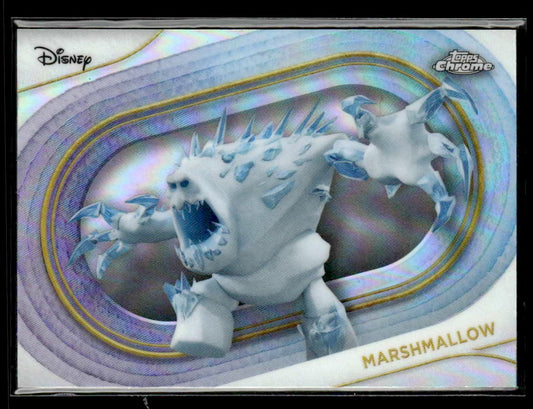 🌟 Marshmallow — 2025 Topps Chrome Disney Refractor #115 🌟