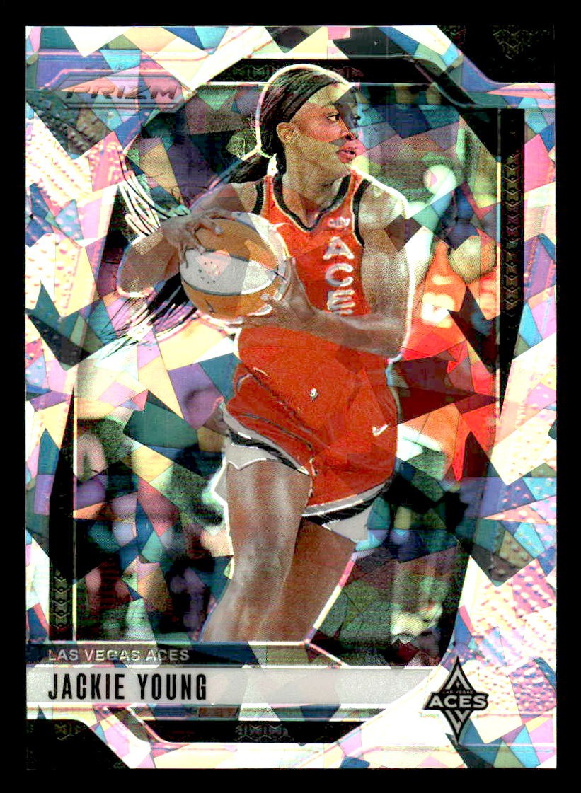 2024 Panini Prizm WNBA #1 Jackie Young Ice Prizms