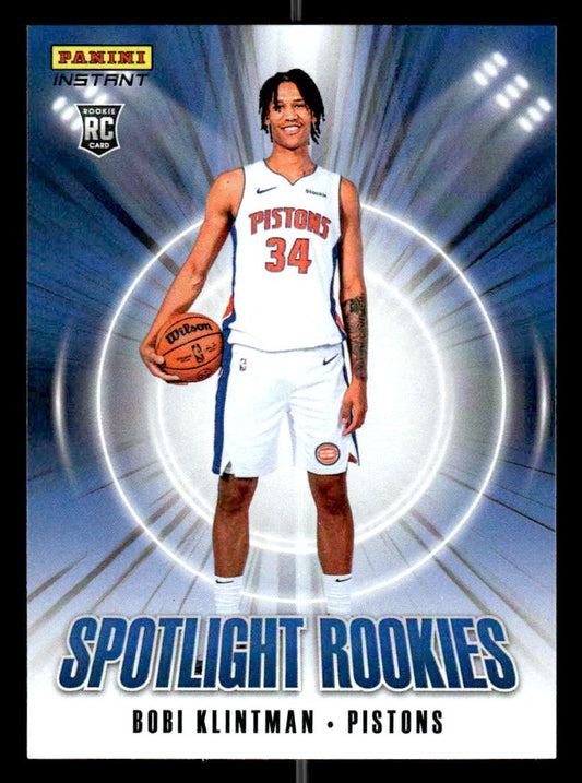 2024-25 Panini Instant NBA Spotlight Rookies #SR.35 Bobi Klintman