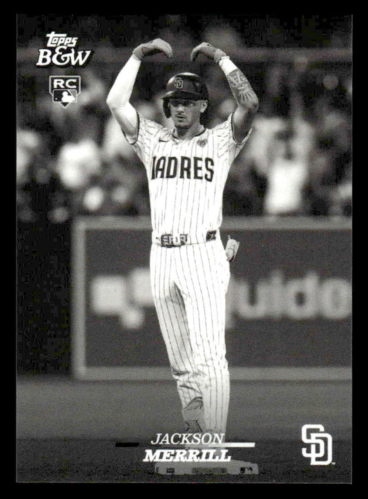 2024 Topps Black & White #25 Jackson Merrill
