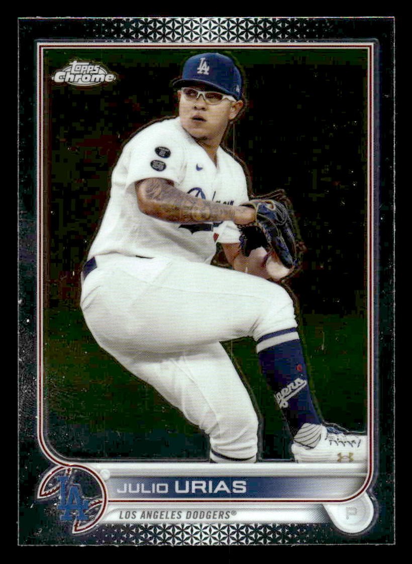 2022 Topps Chrome Sonic #3 Julio Urias
