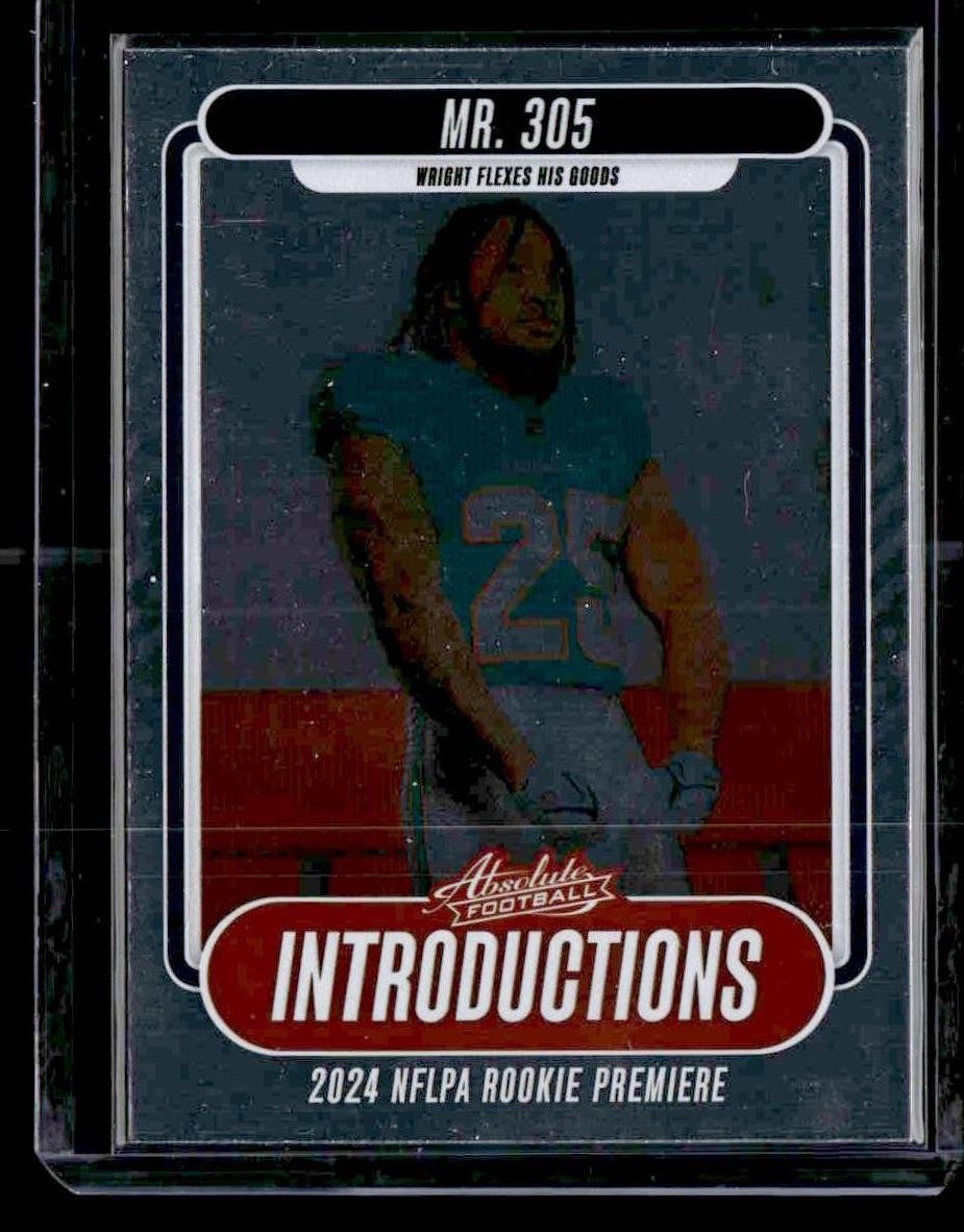 2024 Panini Absolute #I-JWT Jaylen Wright Introductions
