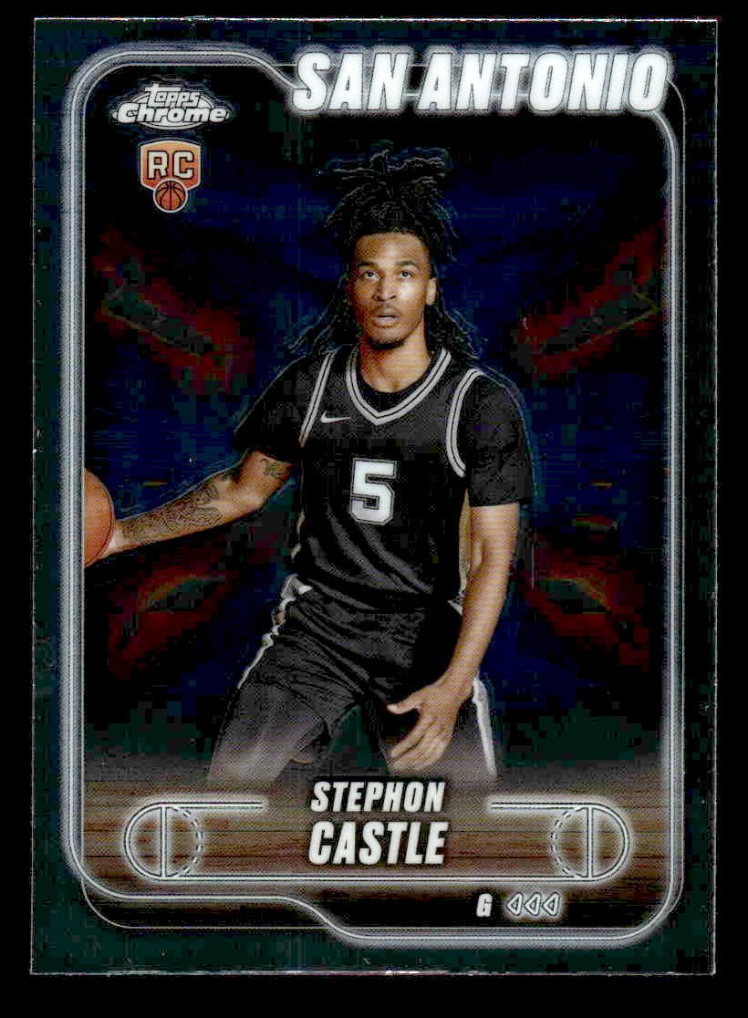 2024-25 Topps Chrome #122 Stephon Castle
