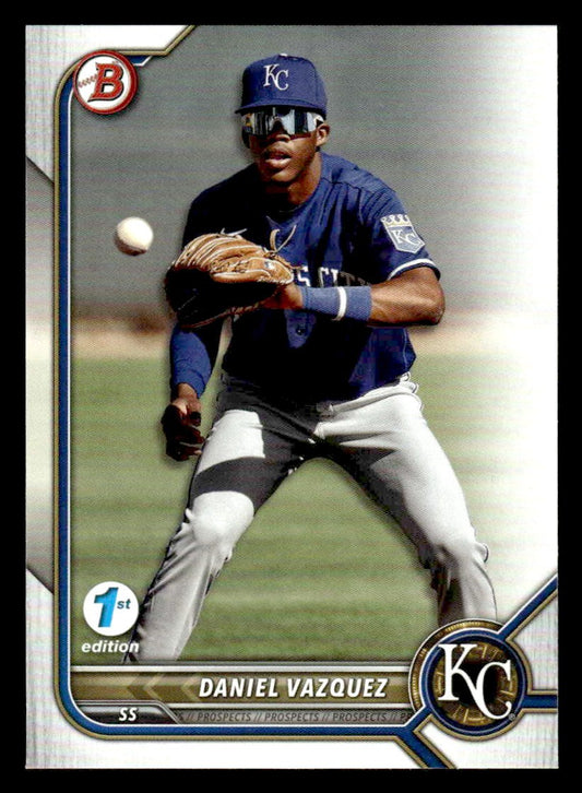 2022 Bowman Draft 1st Edition #BD-74 Daniel Vazquez