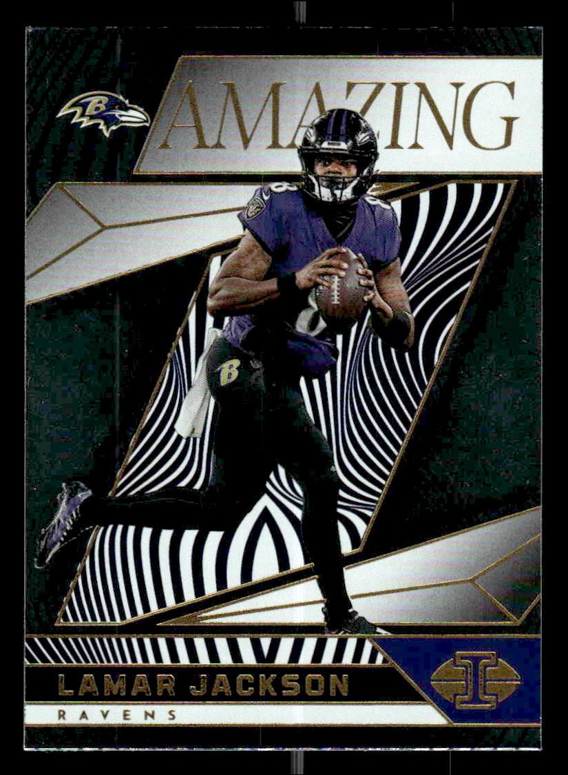 2024 Panini Illusions #10 Lamar Jackson Amazing