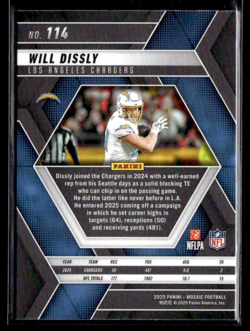 2025 Panini Mosaic #114 Will Dissly