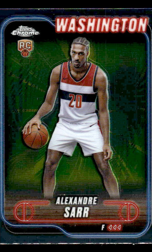2024-25 Topps Chrome #136 Alexandre Sarr
