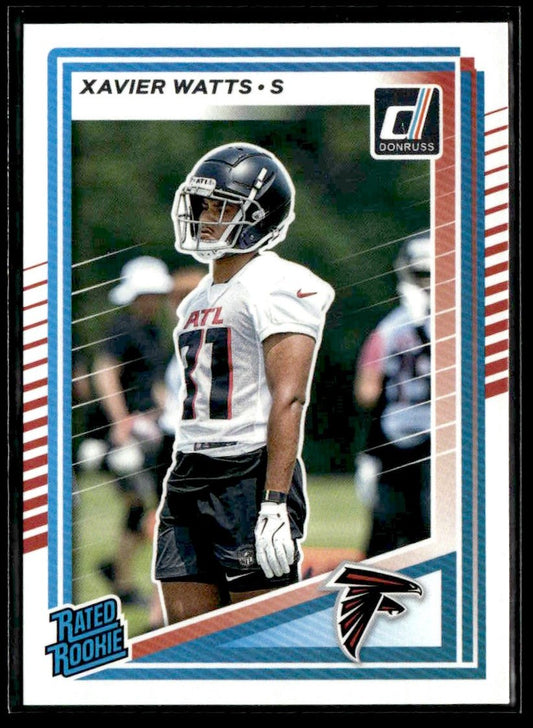 2025 Donruss #399 Xavier Watts Rated Rookies