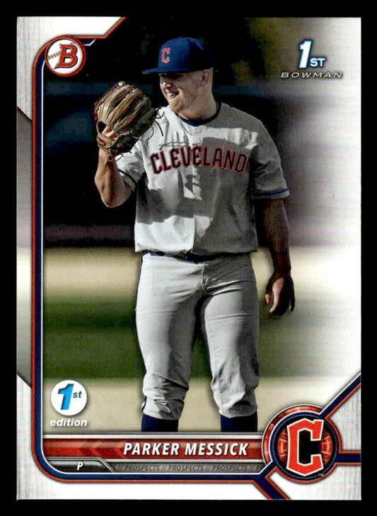 2022 Bowman Draft 1st Edition #BD-71 Parker Messick