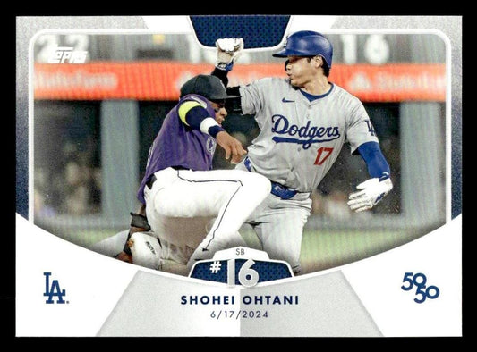 2024 Topps 50/50: Shohei Ohtani #35 Shohei Ohtani