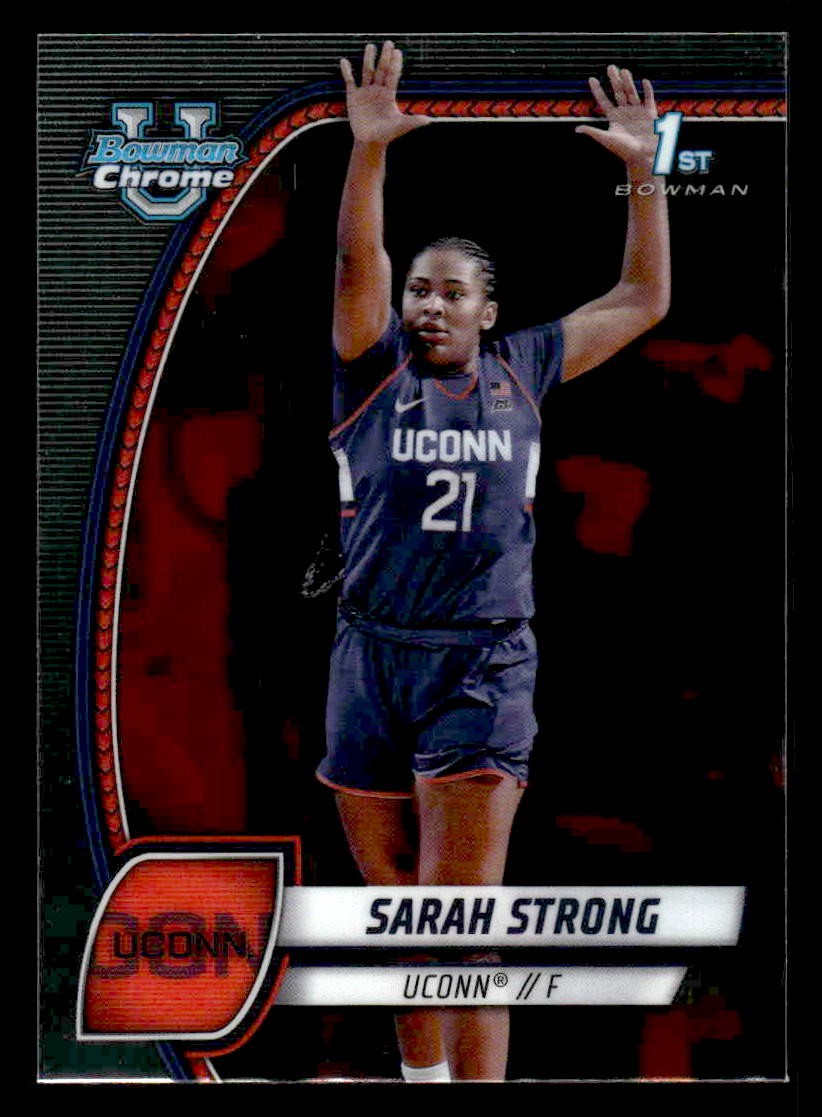 2024-25 Bowman University Chrome #62 Sarah Strong
