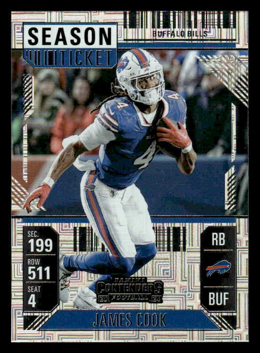 2024 Panini Contenders Football Mojo #10 James Cook