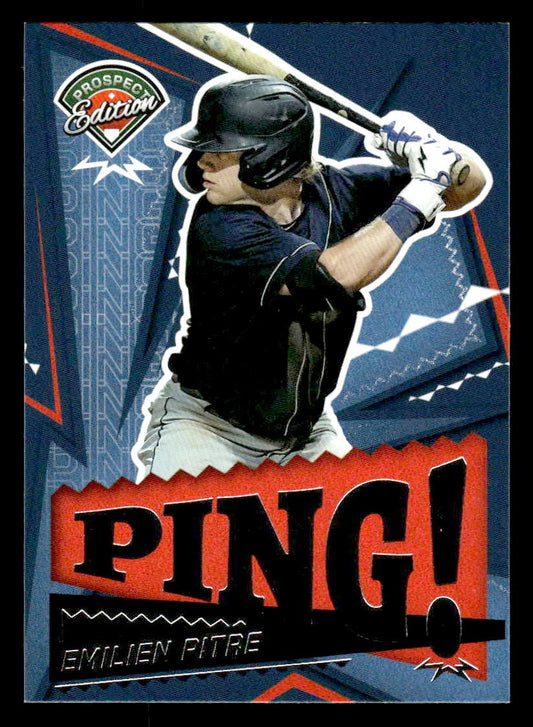 2024 Panini Prospect Edition #3 Emilien Pitre Ping!