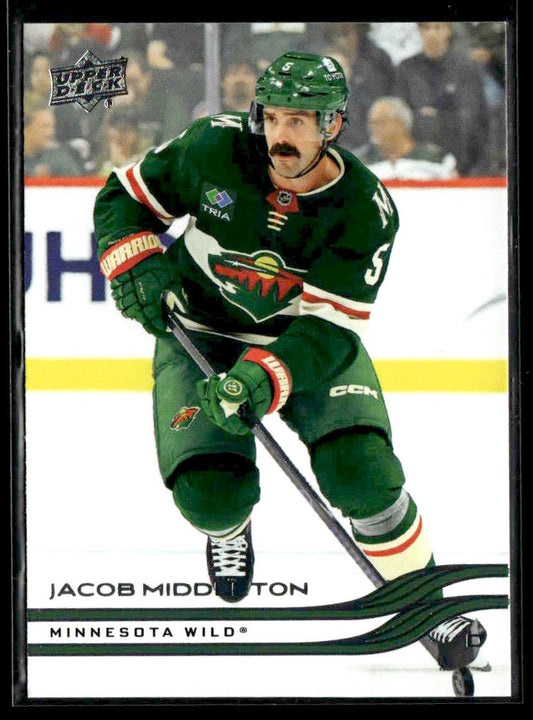 2025-26 Upper Deck #82 Jacob Middleton