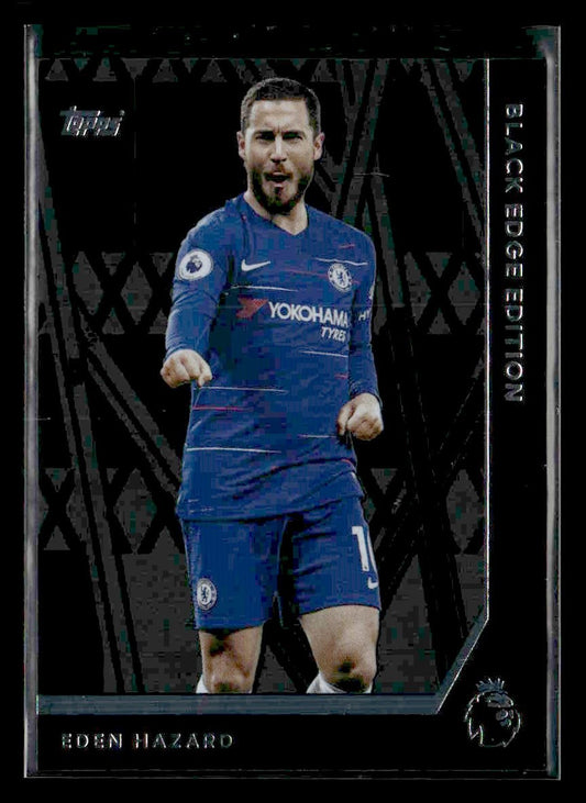 2025-26 Topps Premier League #BE14 Eden Hazard Black Edge Edition
