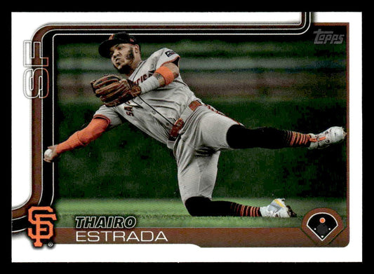 2025 Topps #2 Thairo Estrada
