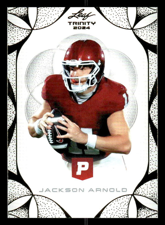 2024 Leaf Trinity - Pristine Auctions #48 Jackson Arnold
