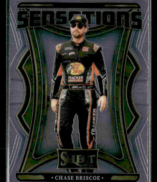2025 Panini Select #13 Chase Briscoe Sensations