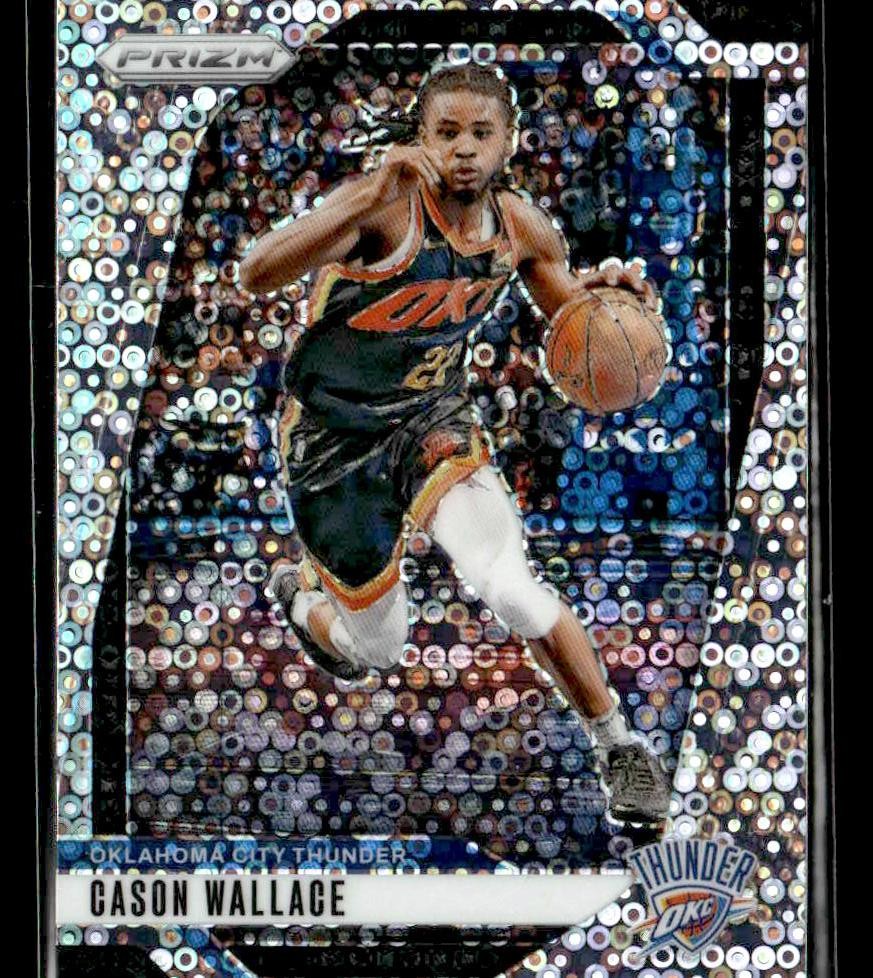 2024-25 Panini Prizm #212 Cason Wallace Prizms Fast Break