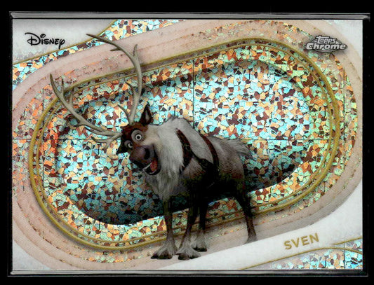 🌟 Sven — 2025 Topps Chrome Disney Mini-Diamonds #112 🌟