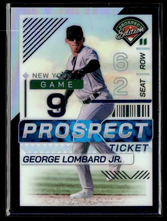 2024 Panini Prospect Edition #36 George Lombard Jr. Purple Holo #/99