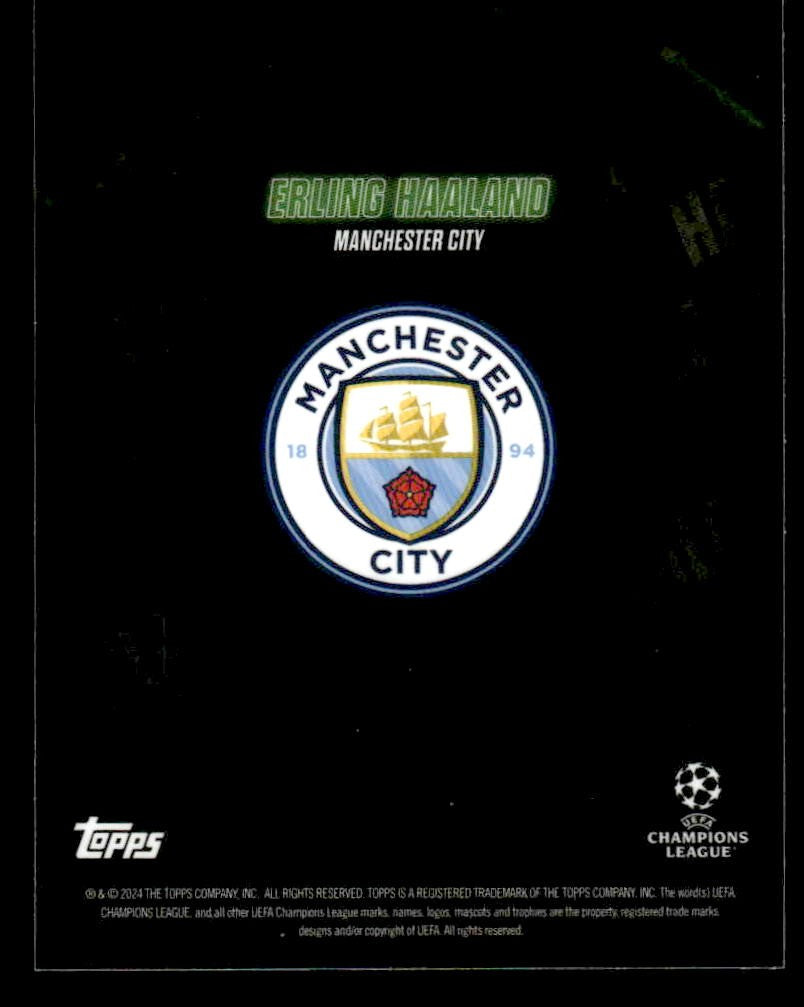 2023-24 Topps Showtime UEFA Club Competitions #NNO Erling Haaland