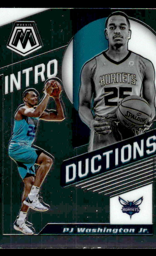 2019-20 Panini Mosaic #8 PJ Washington Jr. Introductions