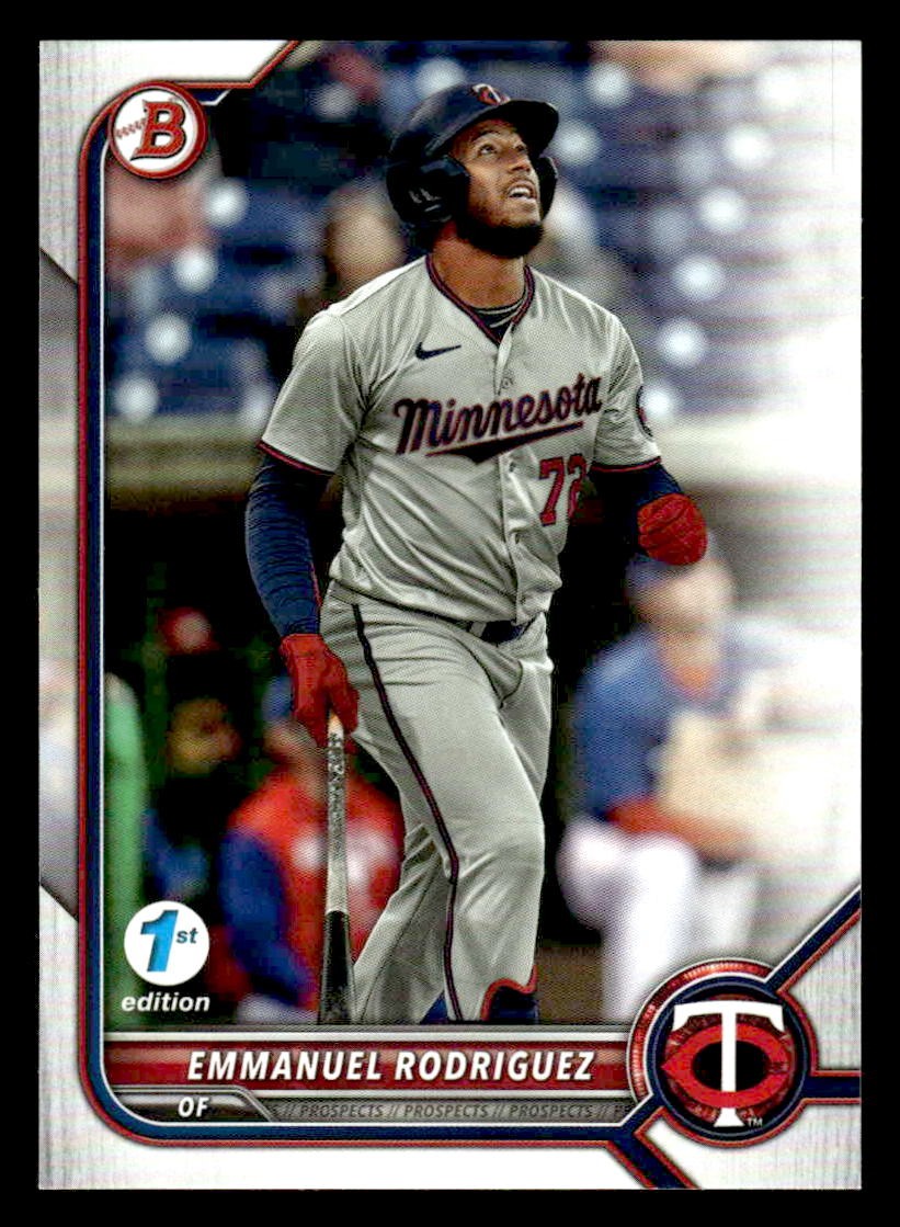 2022 Bowman Draft 1st Edition #BD-93 Emmanuel Rodriguez