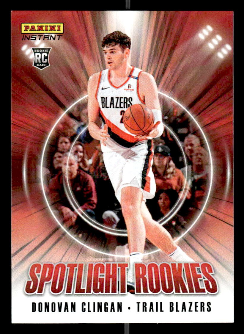 2024-25 Panini Instant NBA Spotlight Rookies #SR.7 Donovan Clingan