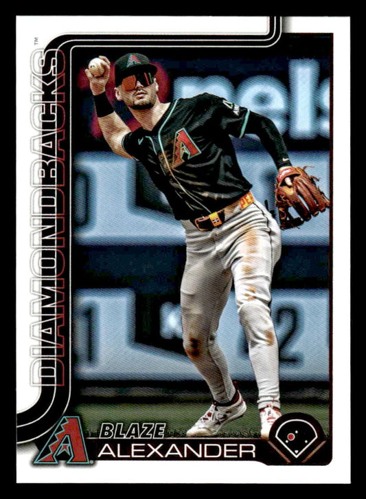 2025 Topps #499 Blaze Alexander