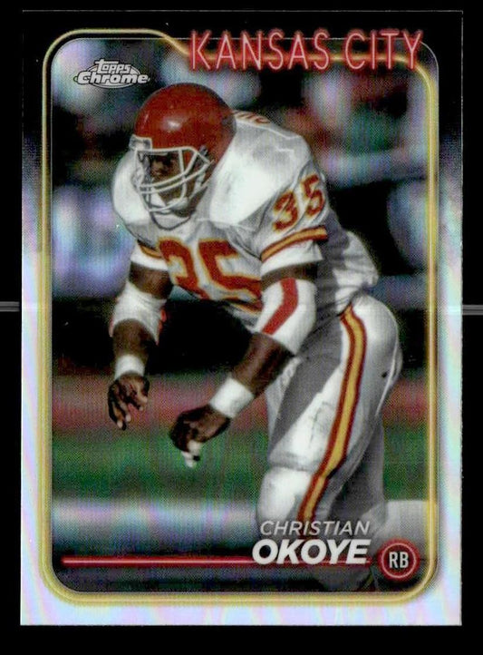 2024 Topps Chrome #96 Christian Okoye