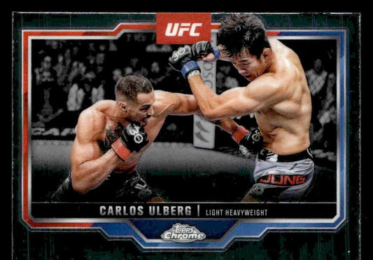 2025 Topps Chrome UFC #198 Carlos Ulberg