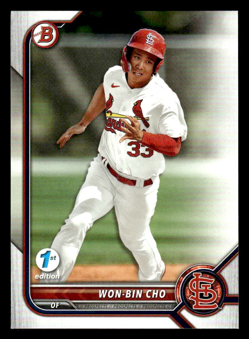 2022 Bowman Draft 1st Edition #BD-65 Won-Bin Cho