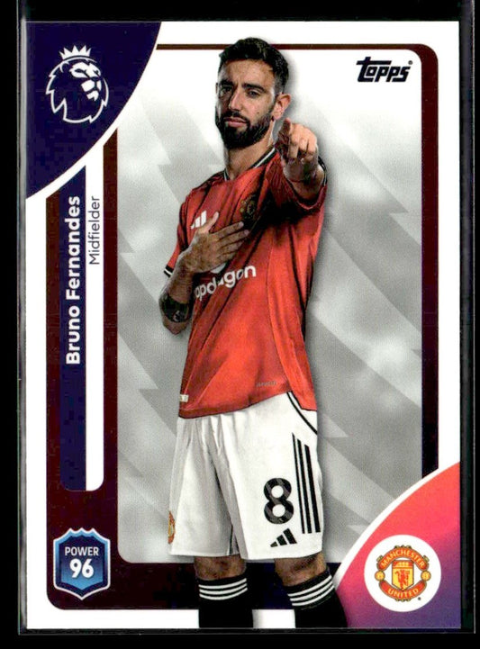 2025-26 Topps Premier League #208 Bruno Fernandes